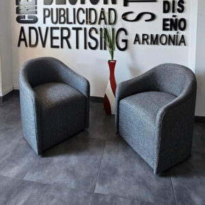 Butaca en Color Gris - Imagen 3